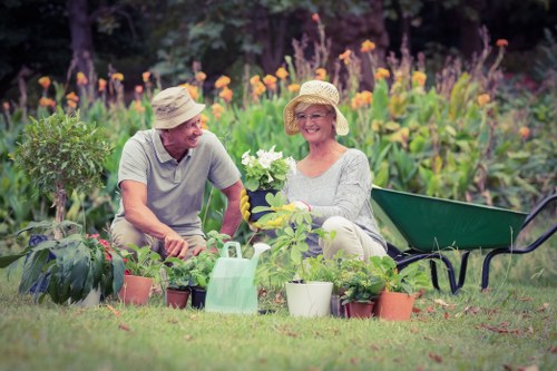 Sustainable practices enhancing a Brixton garden